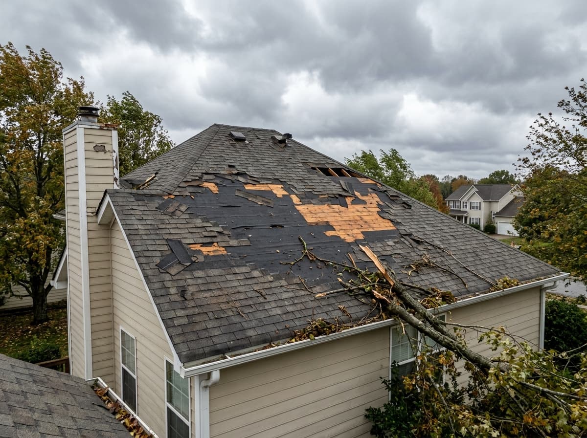 Professional gutter cleaning service